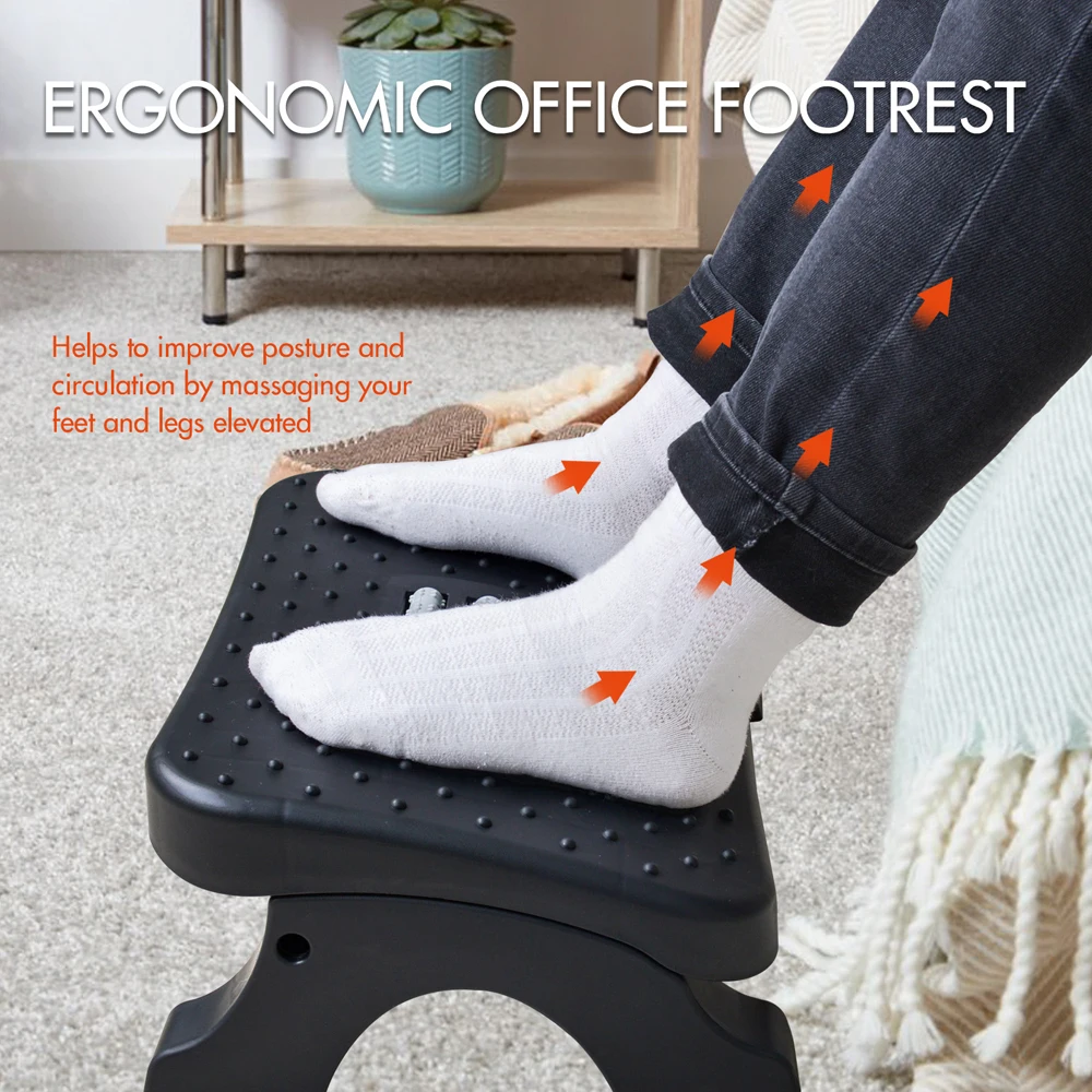 Office Furniture For Sale - Sandaran Kaki Ergonomis di Bawah Meja