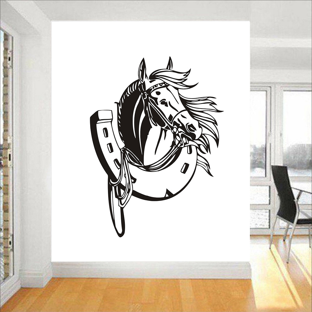 Stiker Dinding Kepala Kuda Can - Office Furniture For Sale ulasan dan harga