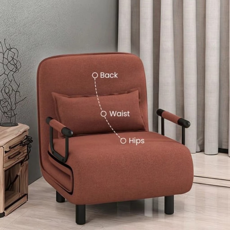 Beli 1 Kursi Sofa Bed Lipat 2- - Office Furniture For Sale ulasan dan harga